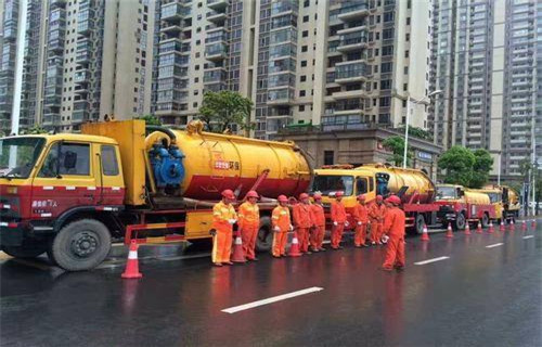长汀市政管道清淤