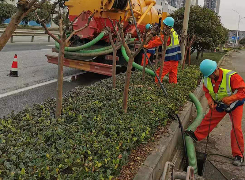 长汀市政管道清淤